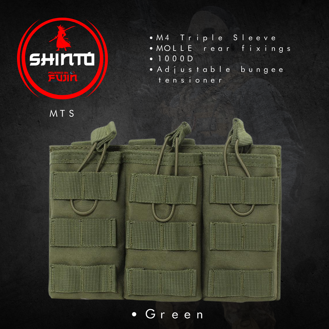 MTS - M4 Triple Mag Pouch
