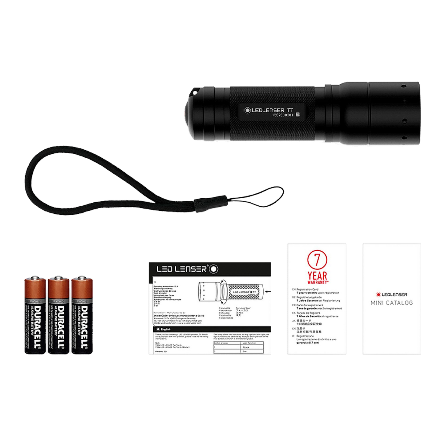 PTT Battery Operated Tac Torch, 280 Lumens