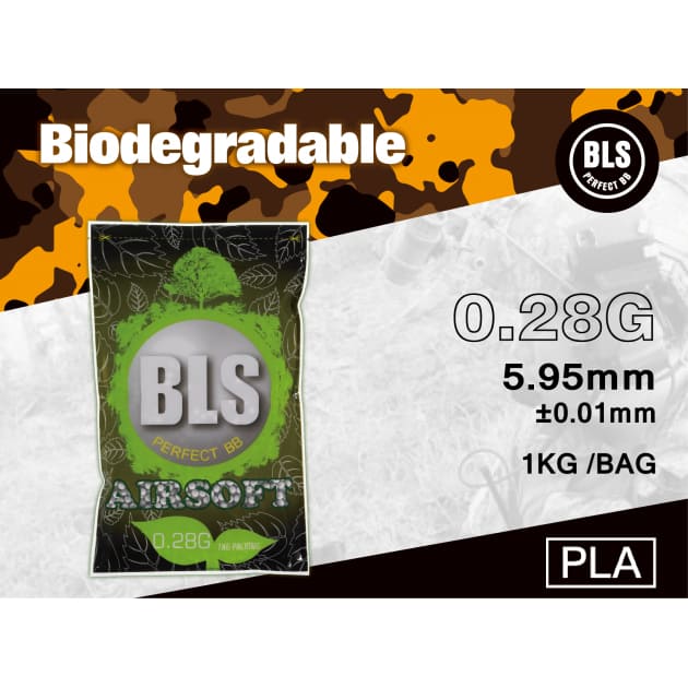 BLS 0.28g Biodegradable BBs (3500)