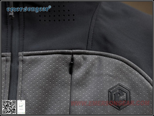 Emerson Blue Label Rhinoceros Breathable Top – Black