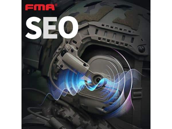 FMA-FCS Falcon Ears Tactical Communication Headset STD (Black / Tan)