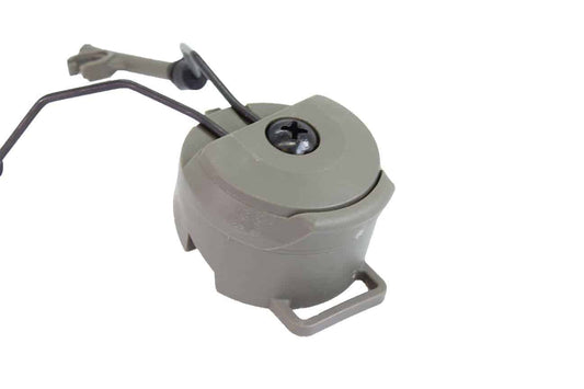 FMA PT Headset and Helmet Rail Adapter Set - OD Green