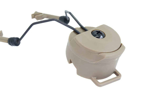 FMA PT Headset and Helmet Rail Adapter Set - Tan