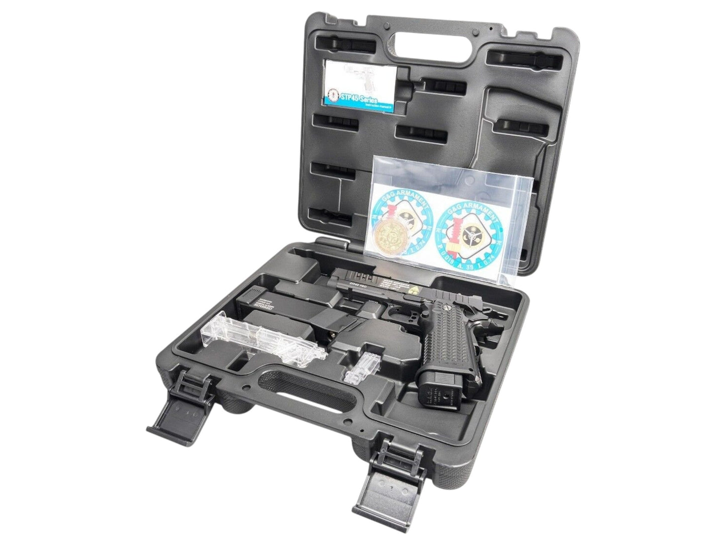 G&G STP45 Pro Pistol - 8" Black