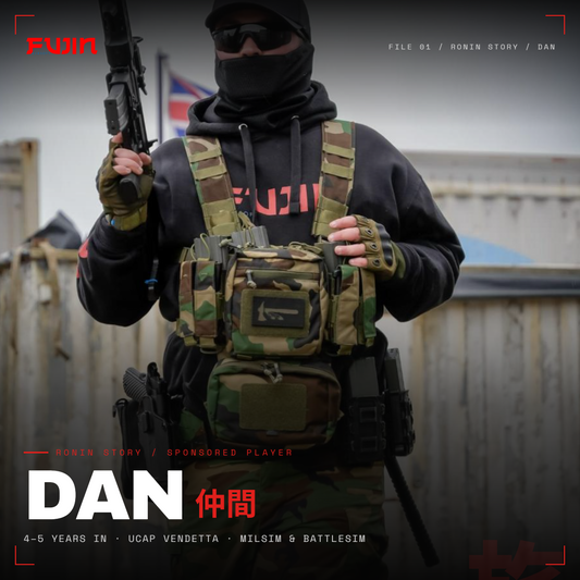 Dan's Airsoft Journey: From Borrowed Kit to the Fujin Community