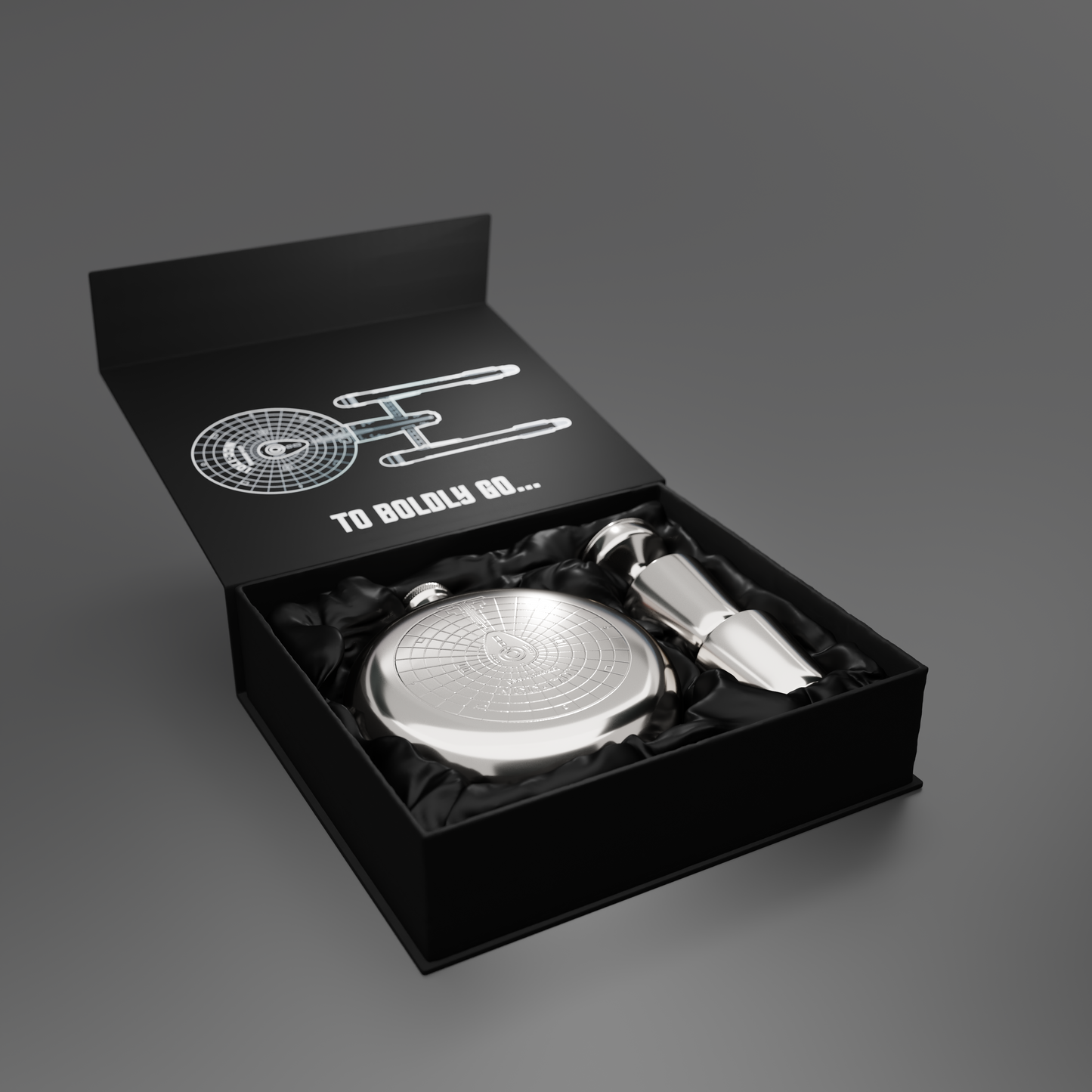 Star Trek™ Enterprise Hipflask