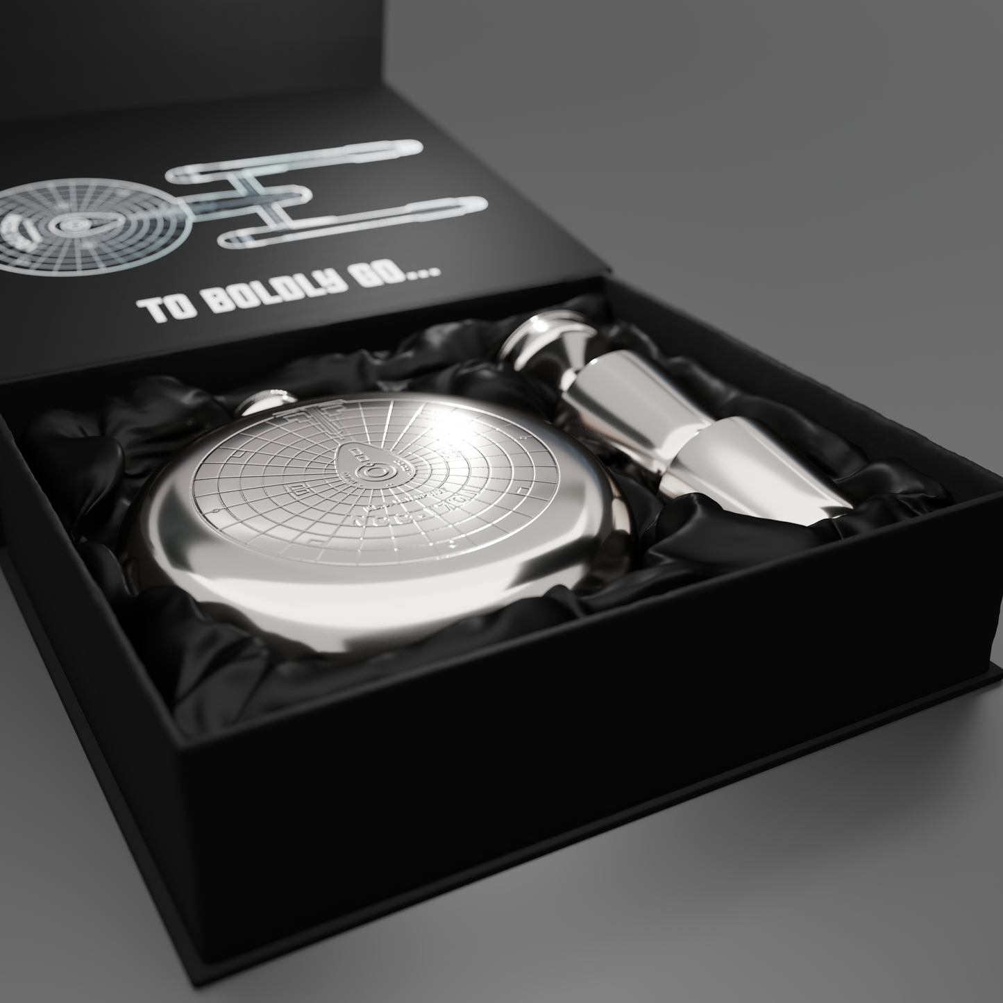 Star Trek™ Enterprise Hipflask