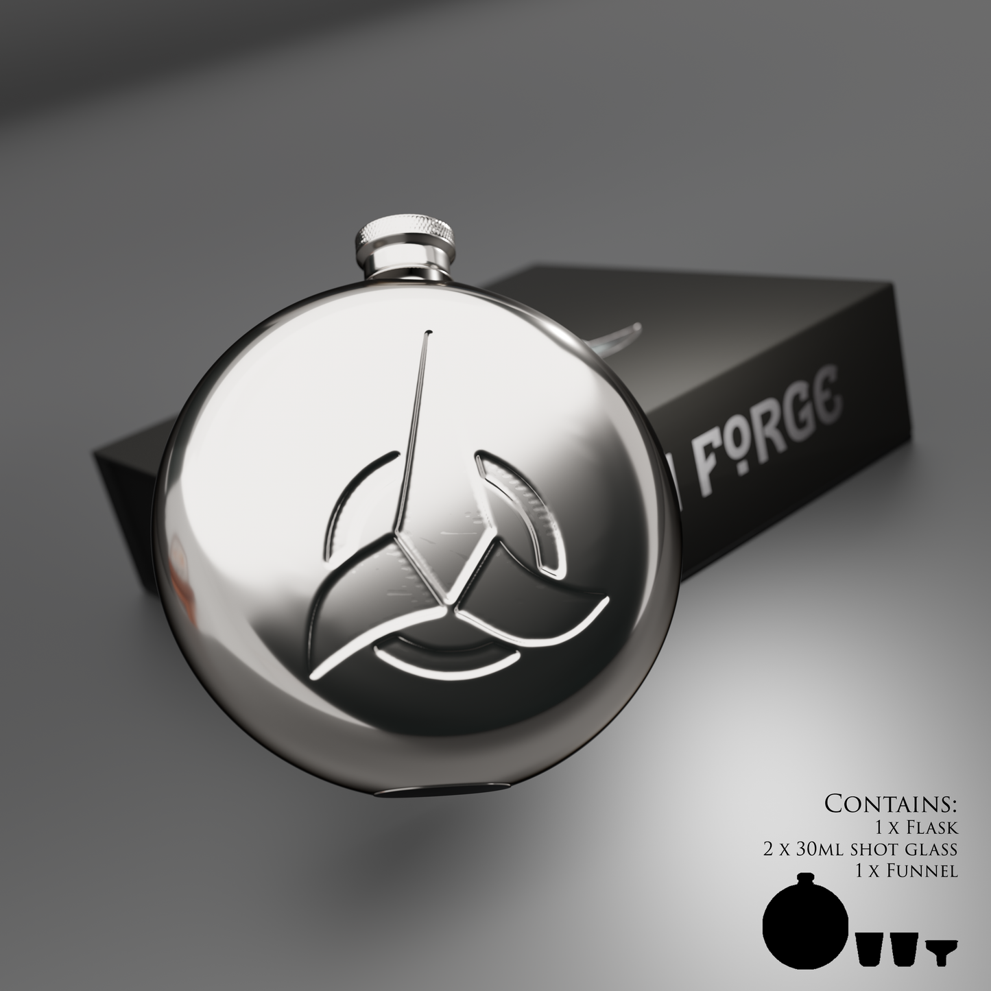 Star Trek™ Klingon Hipflask