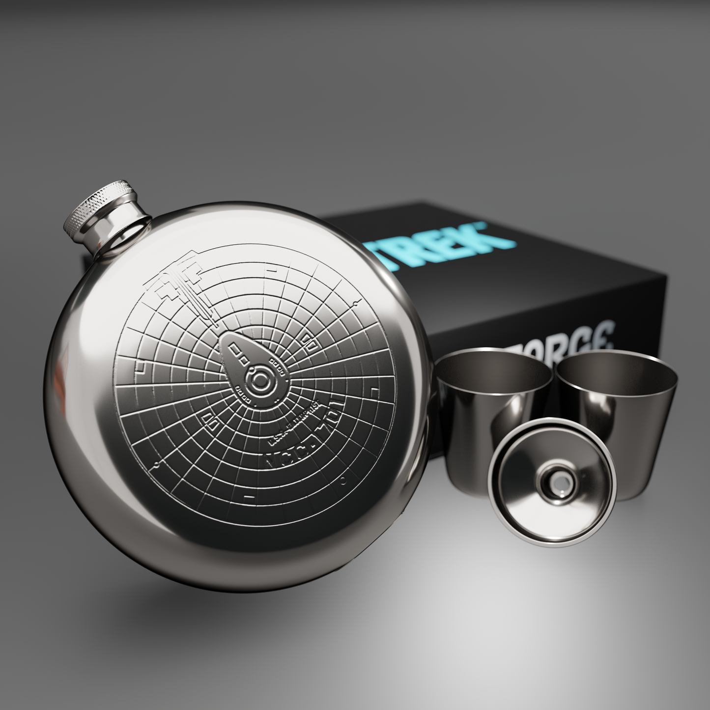 Star Trek™ Enterprise Hipflask