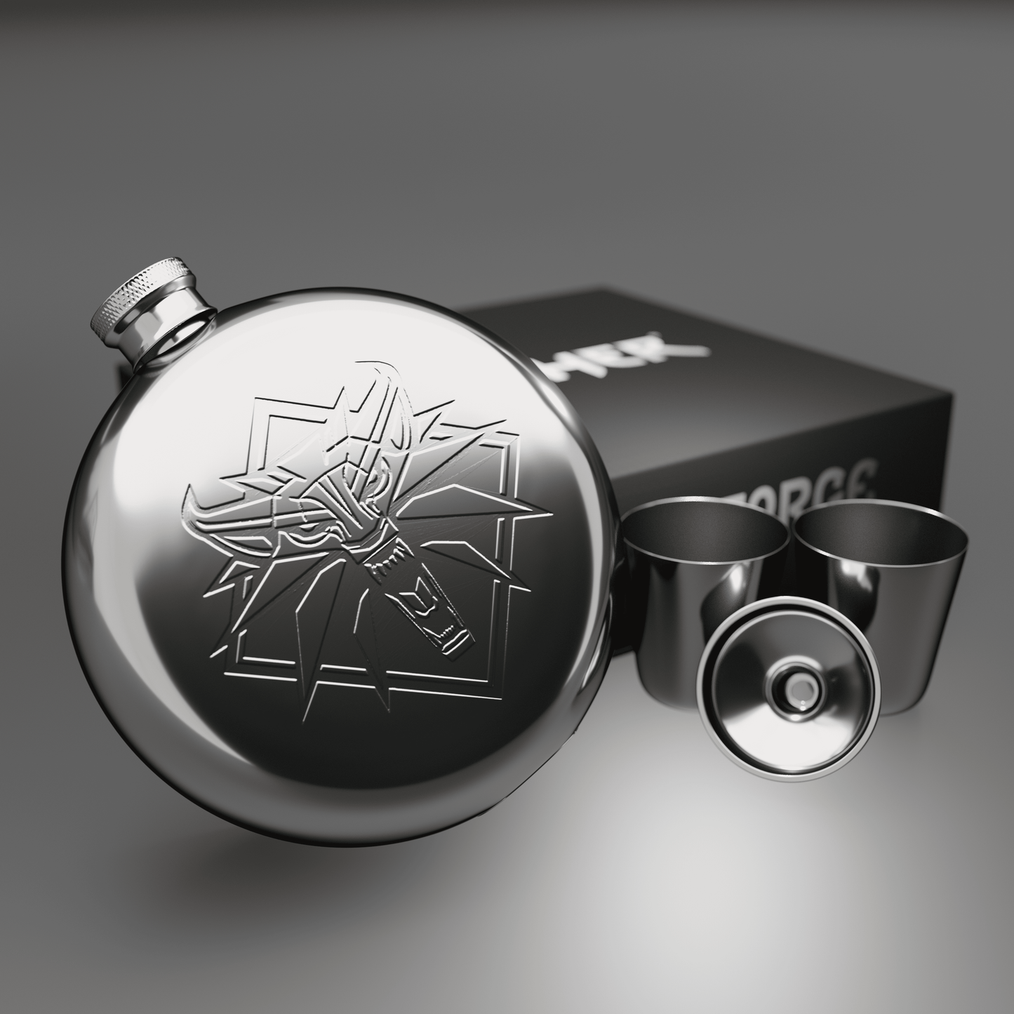 The Witcher Hip Flask Gift Set
