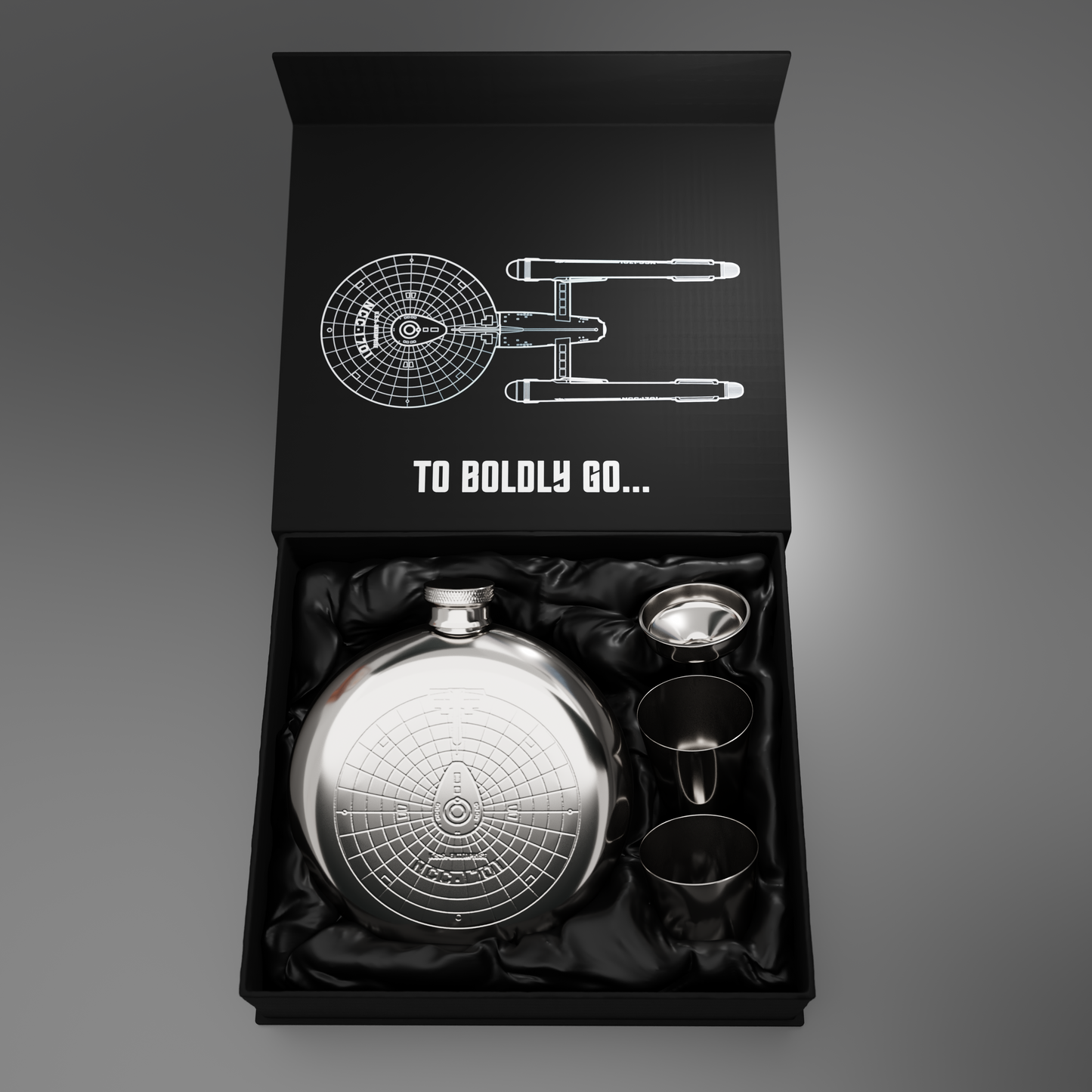 Star Trek™ Enterprise Hipflask