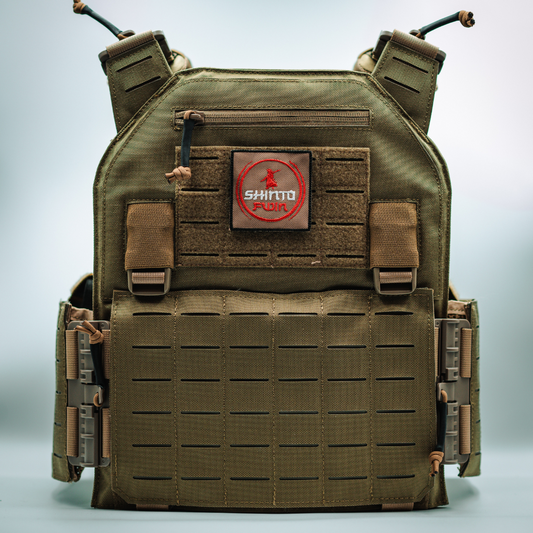 The Shinto Tactical Plate Carrier - Khaki (Layer 2 - Core)