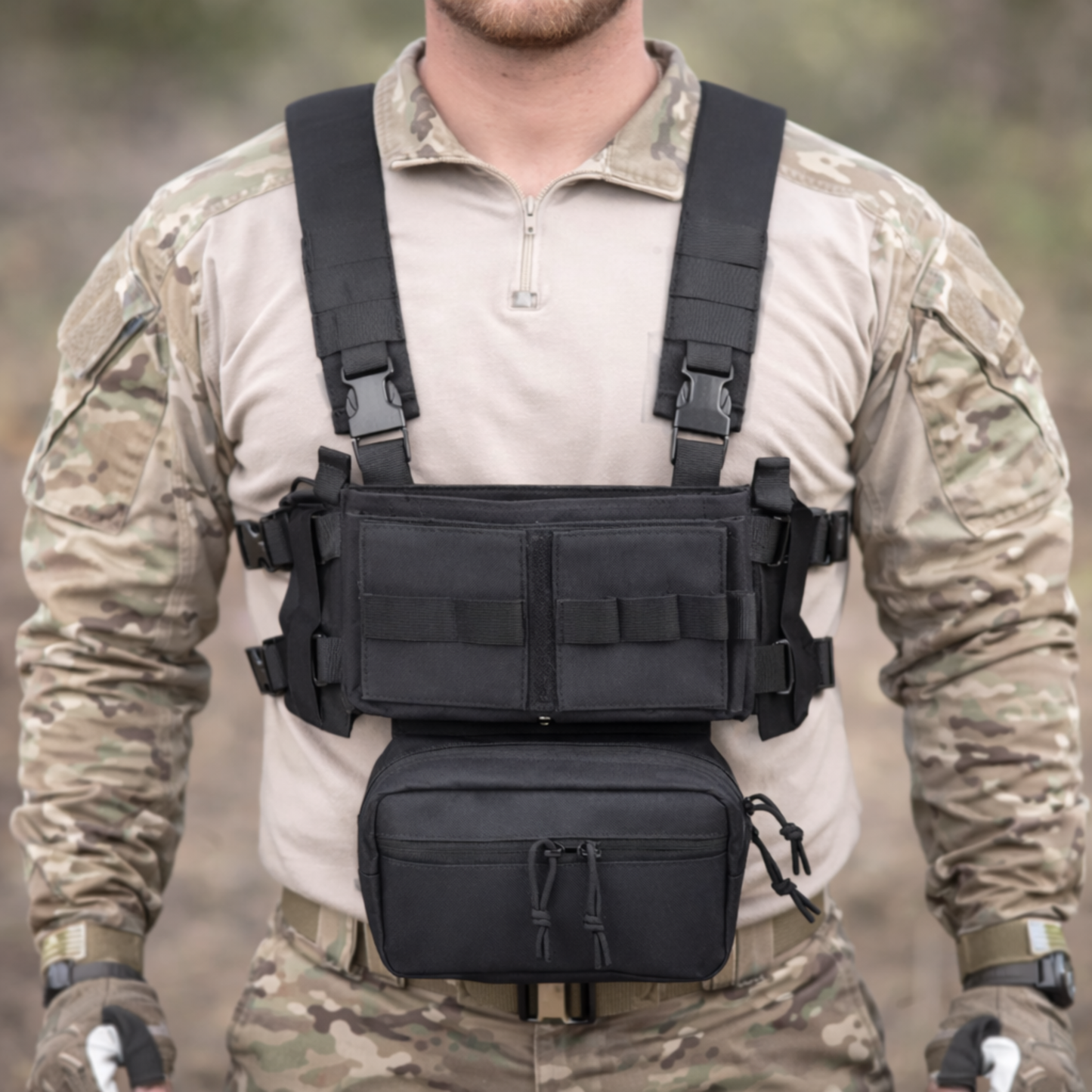 TENKU-S6 Chest Rig – Modular System