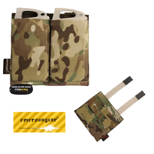 Emerson Gear Double Elastic M4 Pouch Multicam