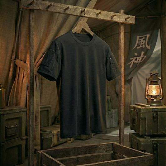 Operator Tactical T-Shirt | Velcro Sleeve & Pockets | Team Gear