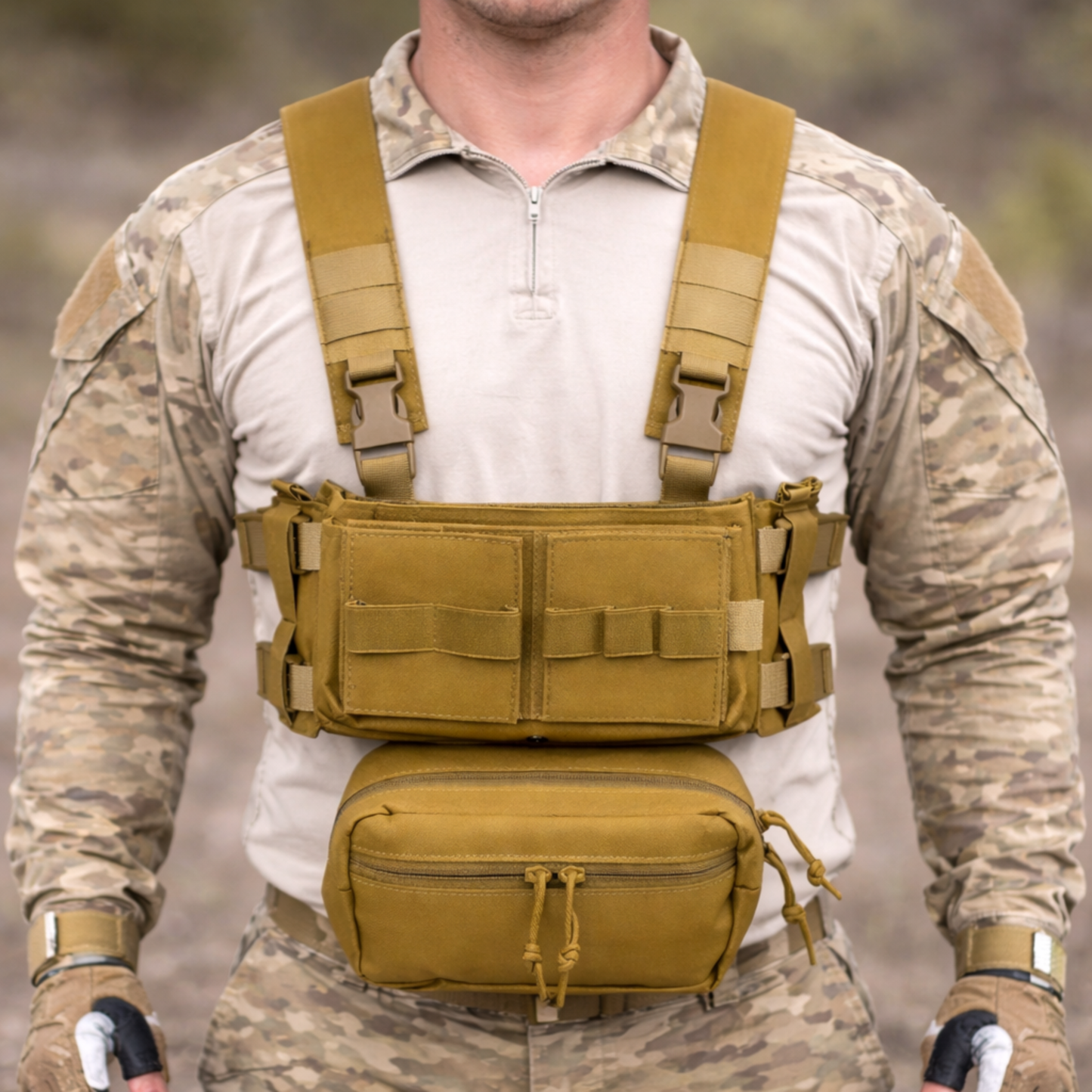 TENKU-S6 Chest Rig – Modular System