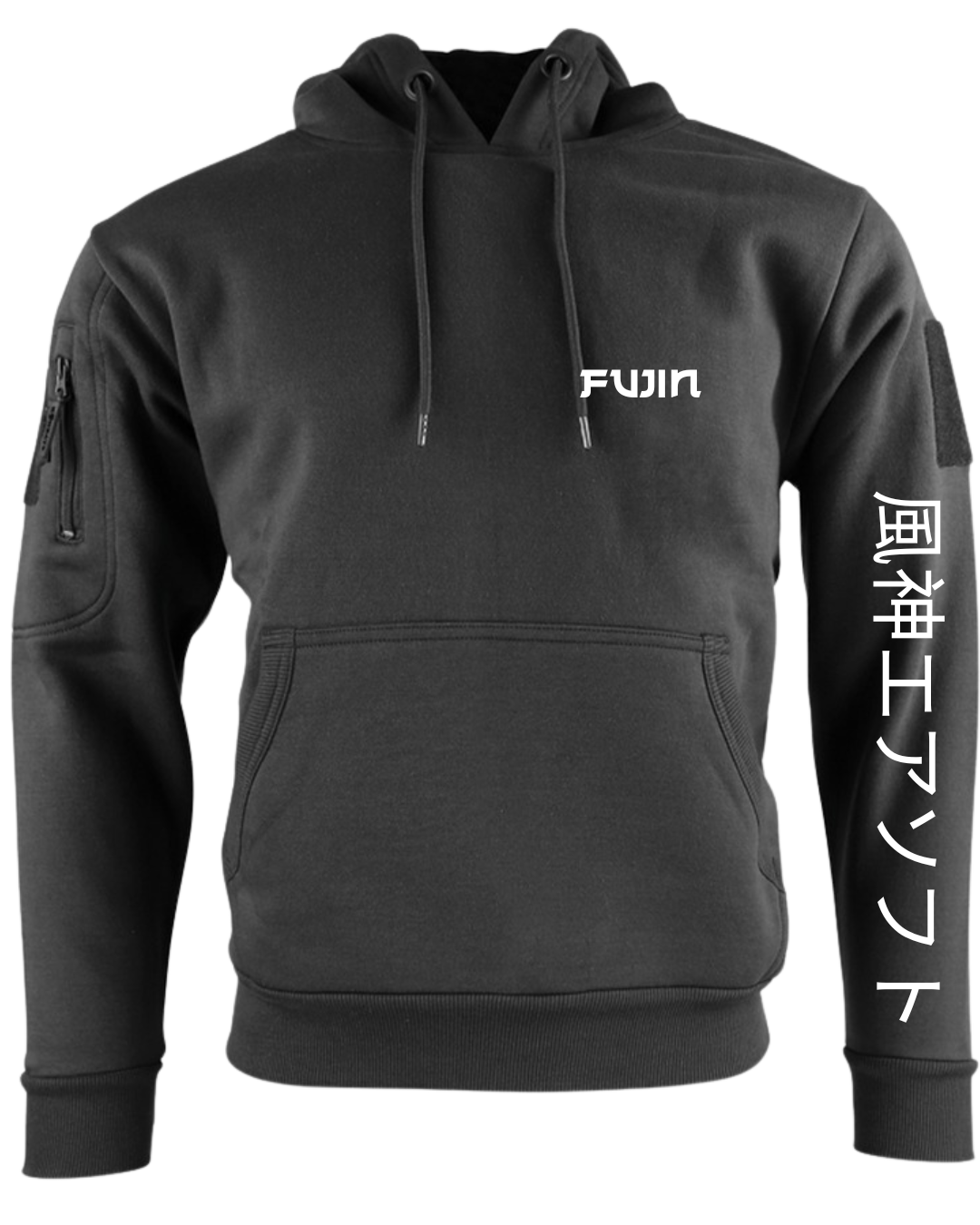 Fujin Tactical Hoodie Shiro / Kuro Edition