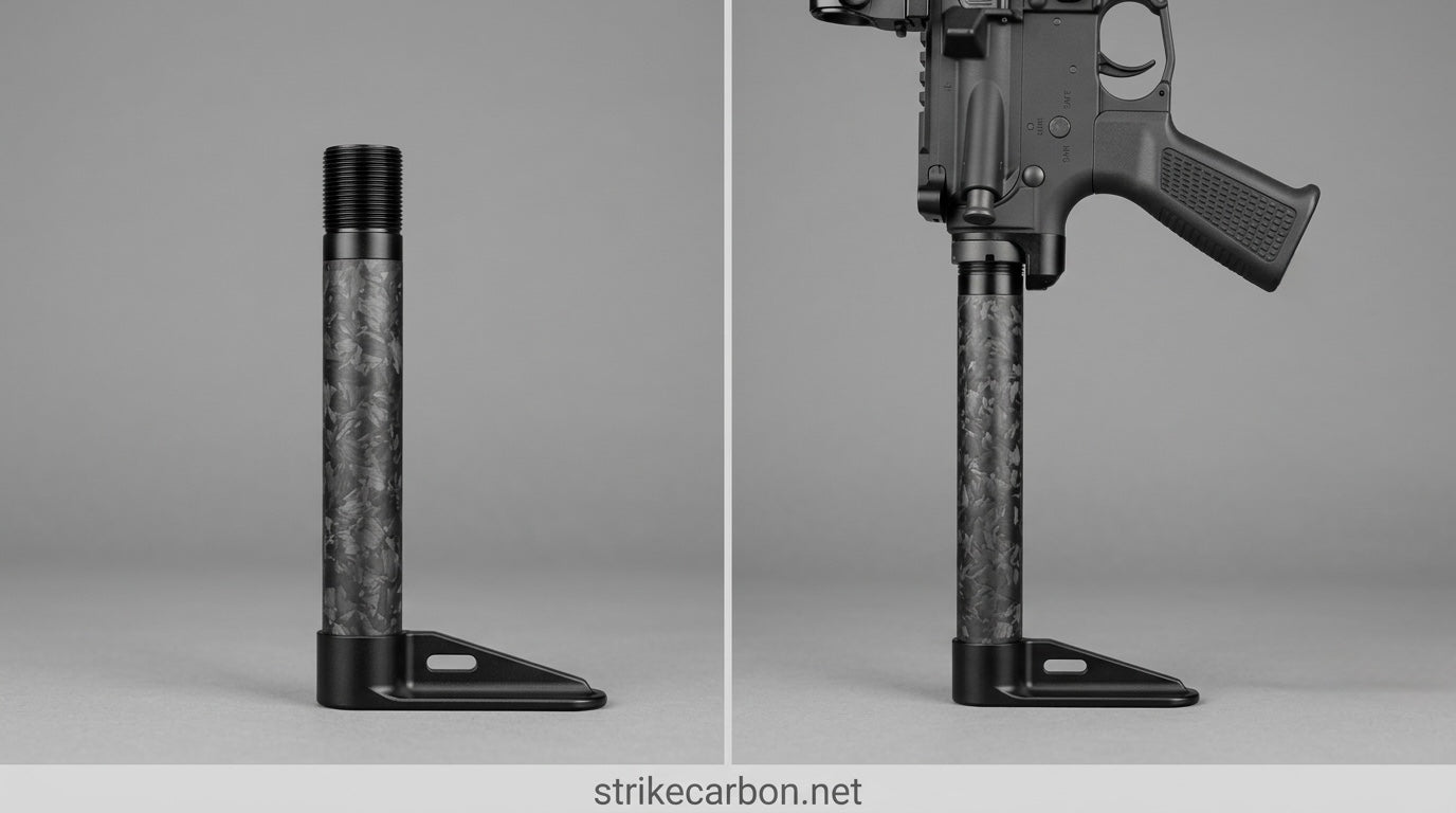 REAR STOCK CARBON FIBRE