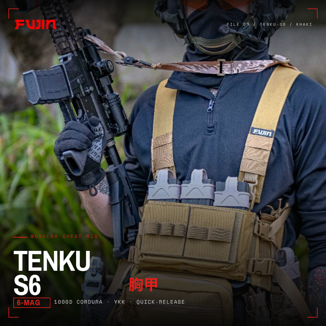 TENKU-S6 Chest Rig – Modular System
