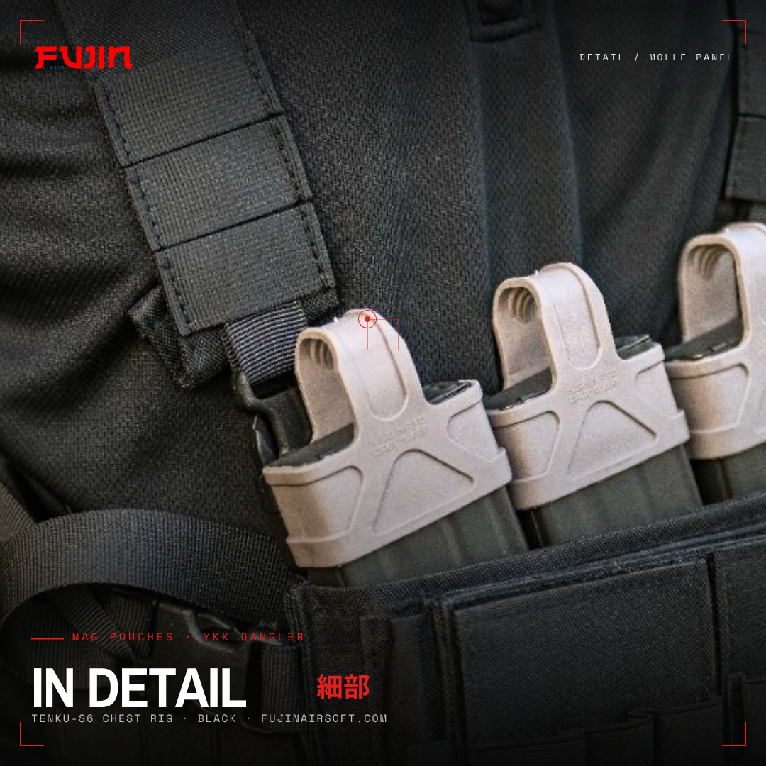 TENKU-S6 Chest Rig – Modular System