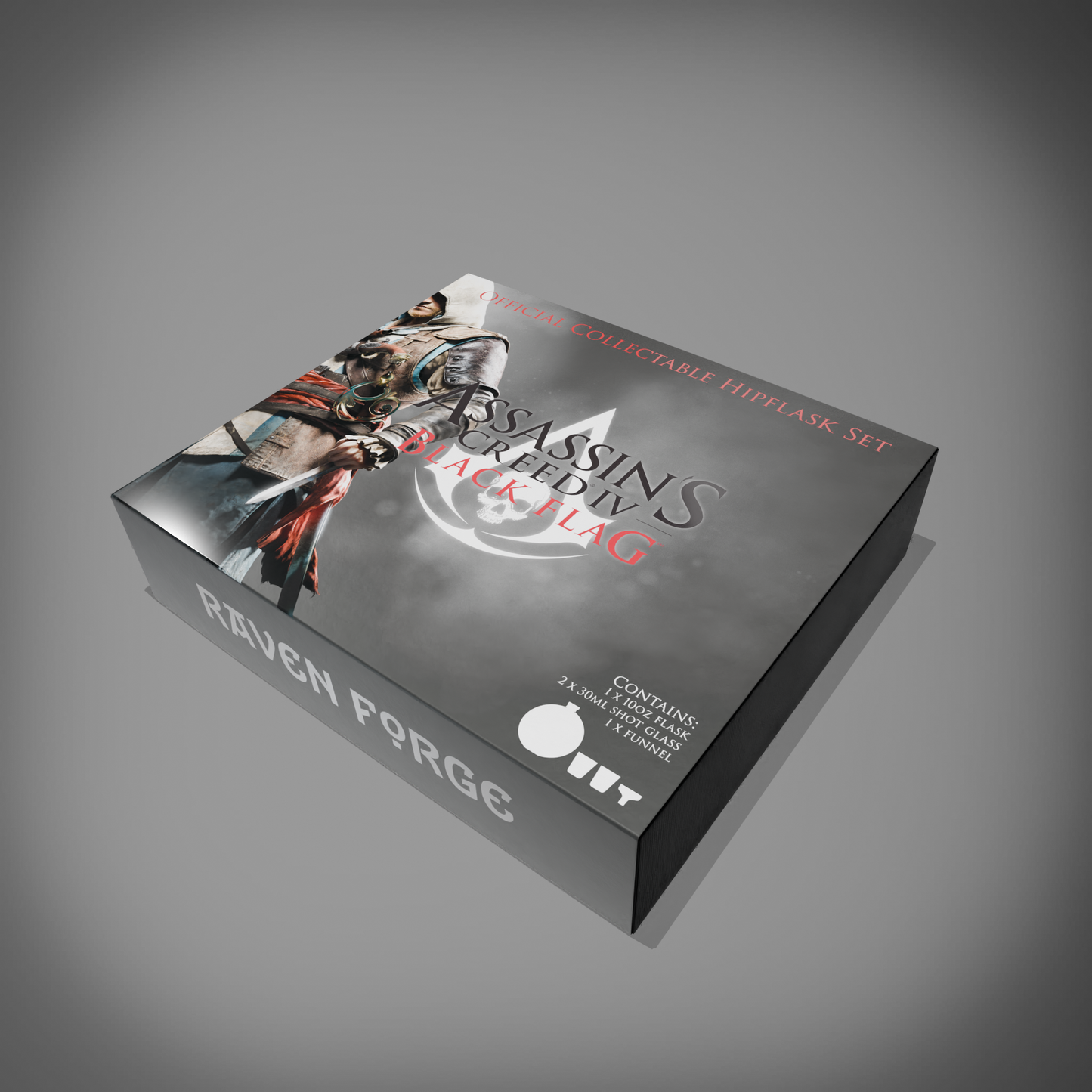 Assassin's Creed® Black Flag Hipflask