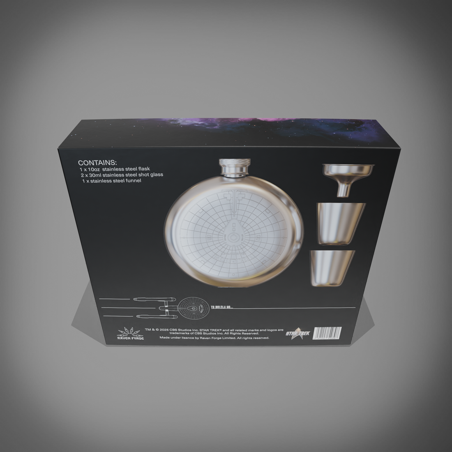 Star Trek™ Enterprise Hipflask