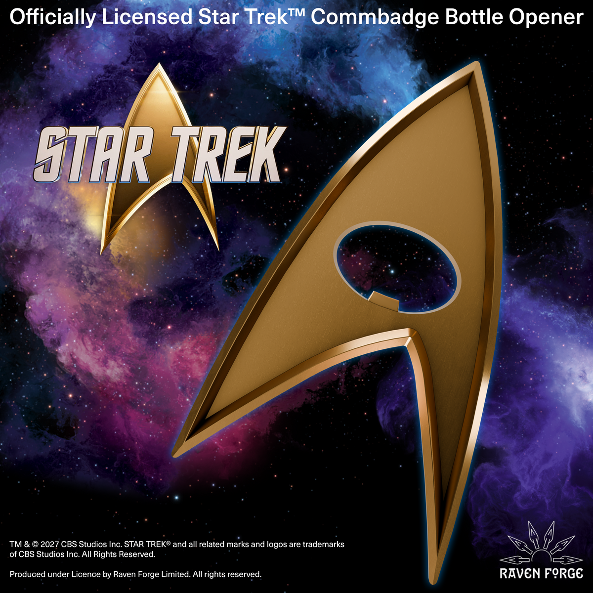 Star Trek Commbadge Bottle Opener
