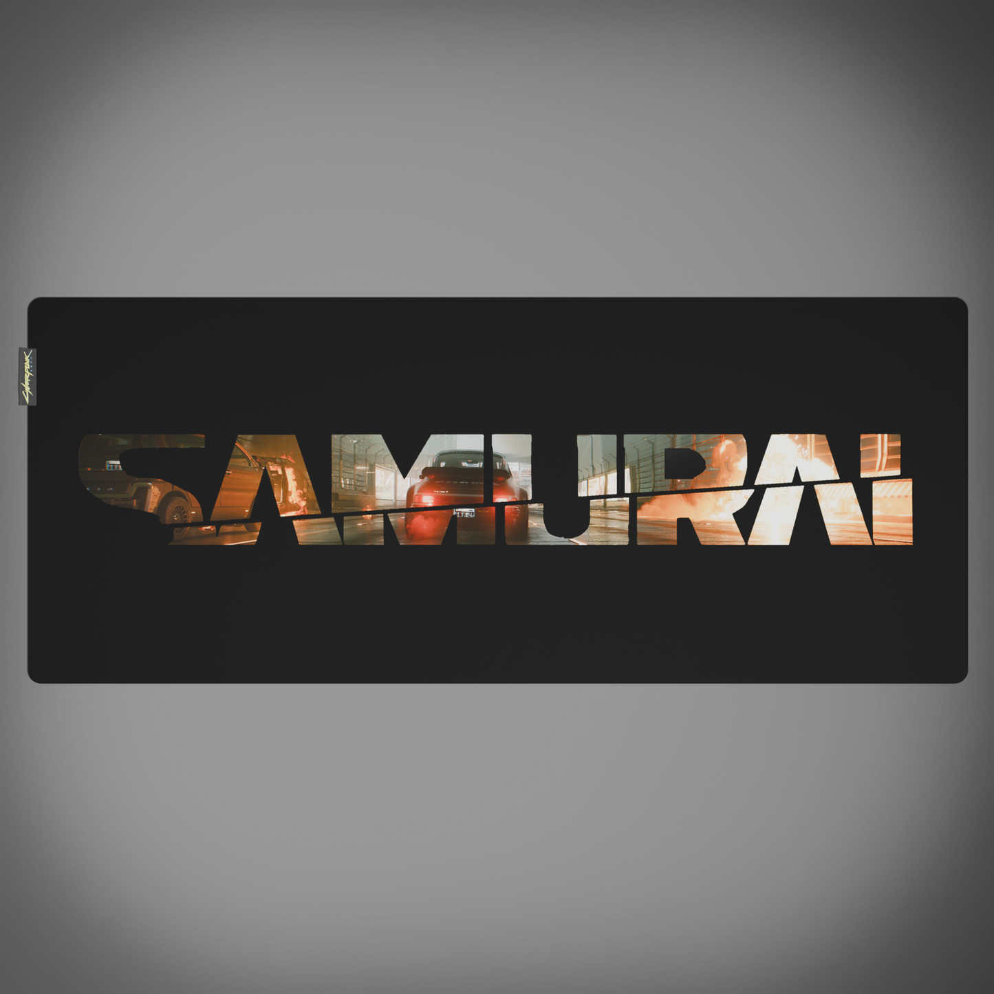 Cyberpunk® 2077 Desk Mat - Johnny Silverhand's Porsche