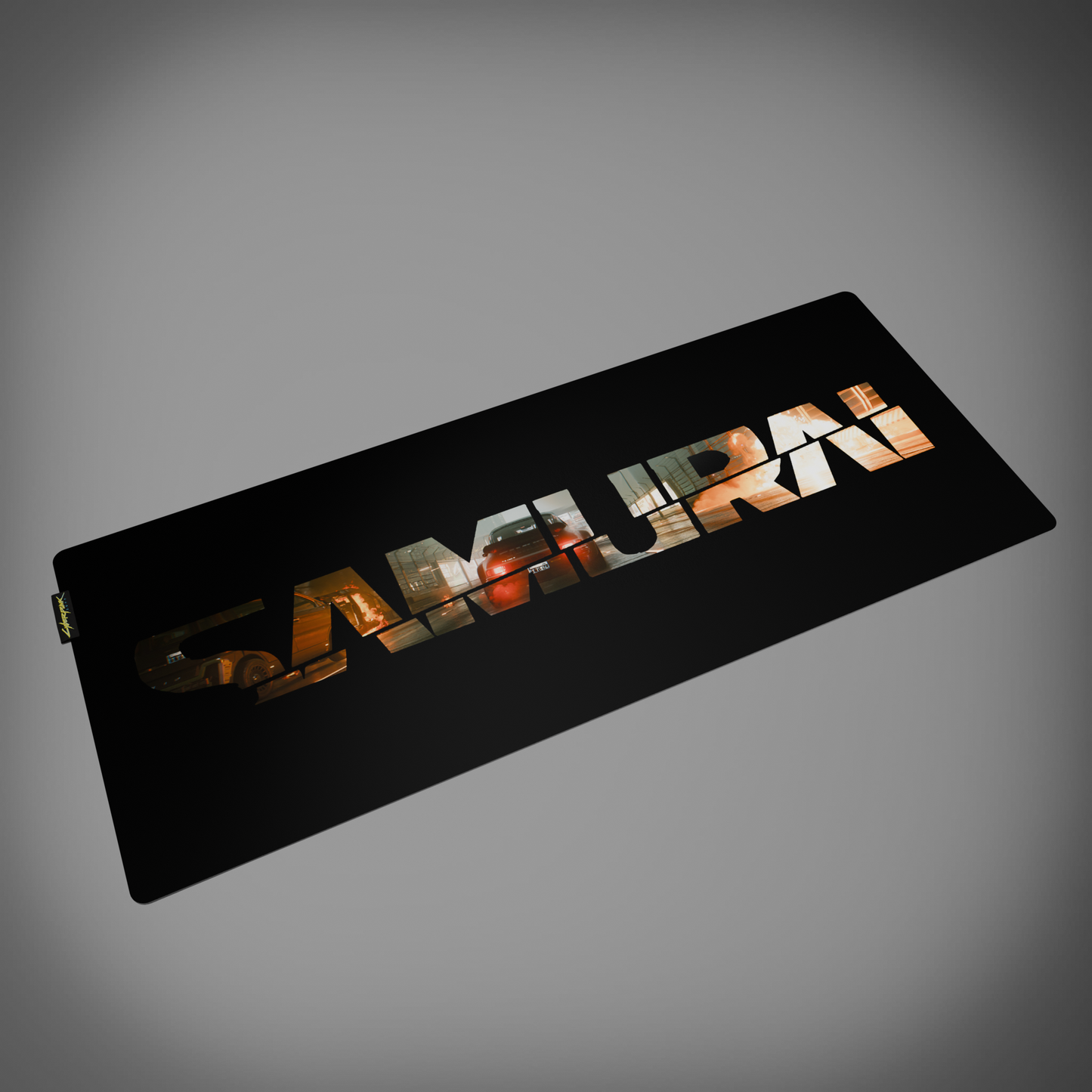 Cyberpunk® 2077 Desk Mat - Johnny Silverhand's Porsche