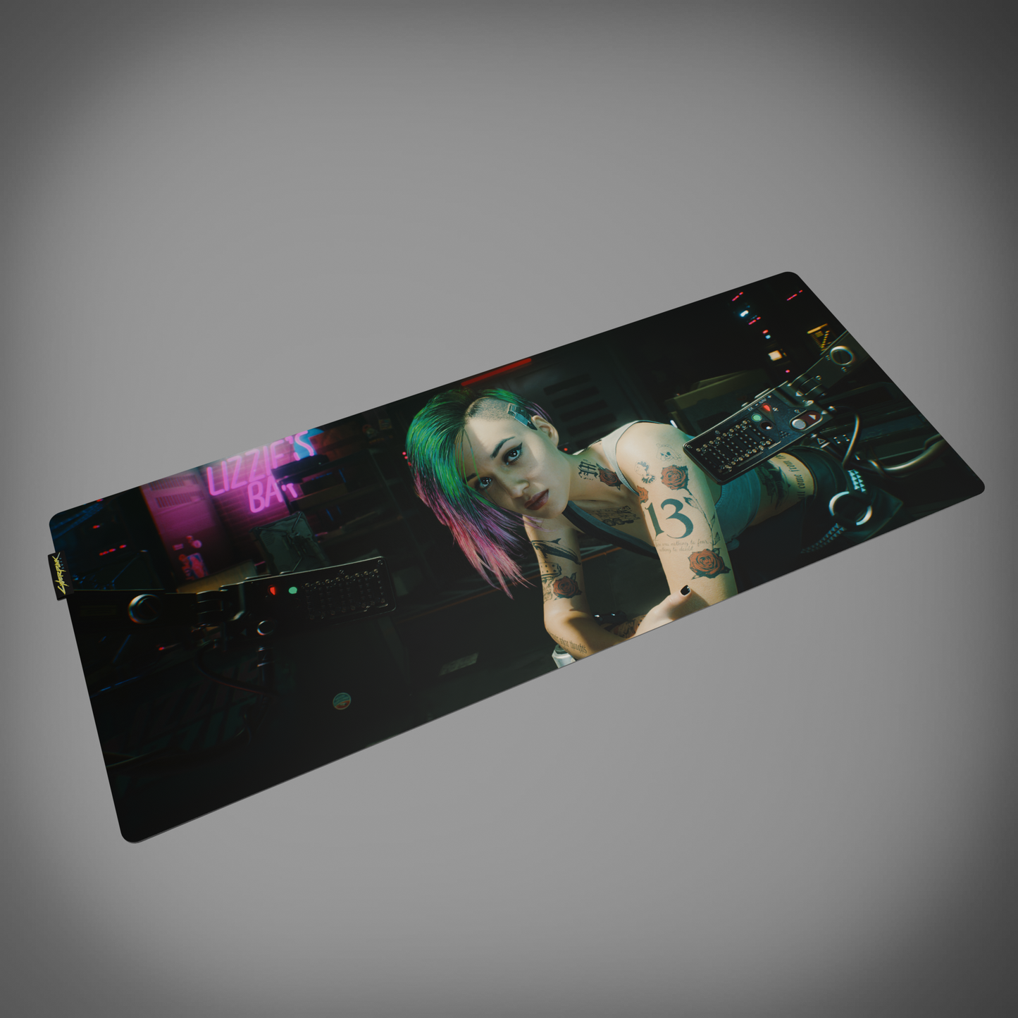 Cyberpunk® 2077 Desk Mat - Judy Alvarez