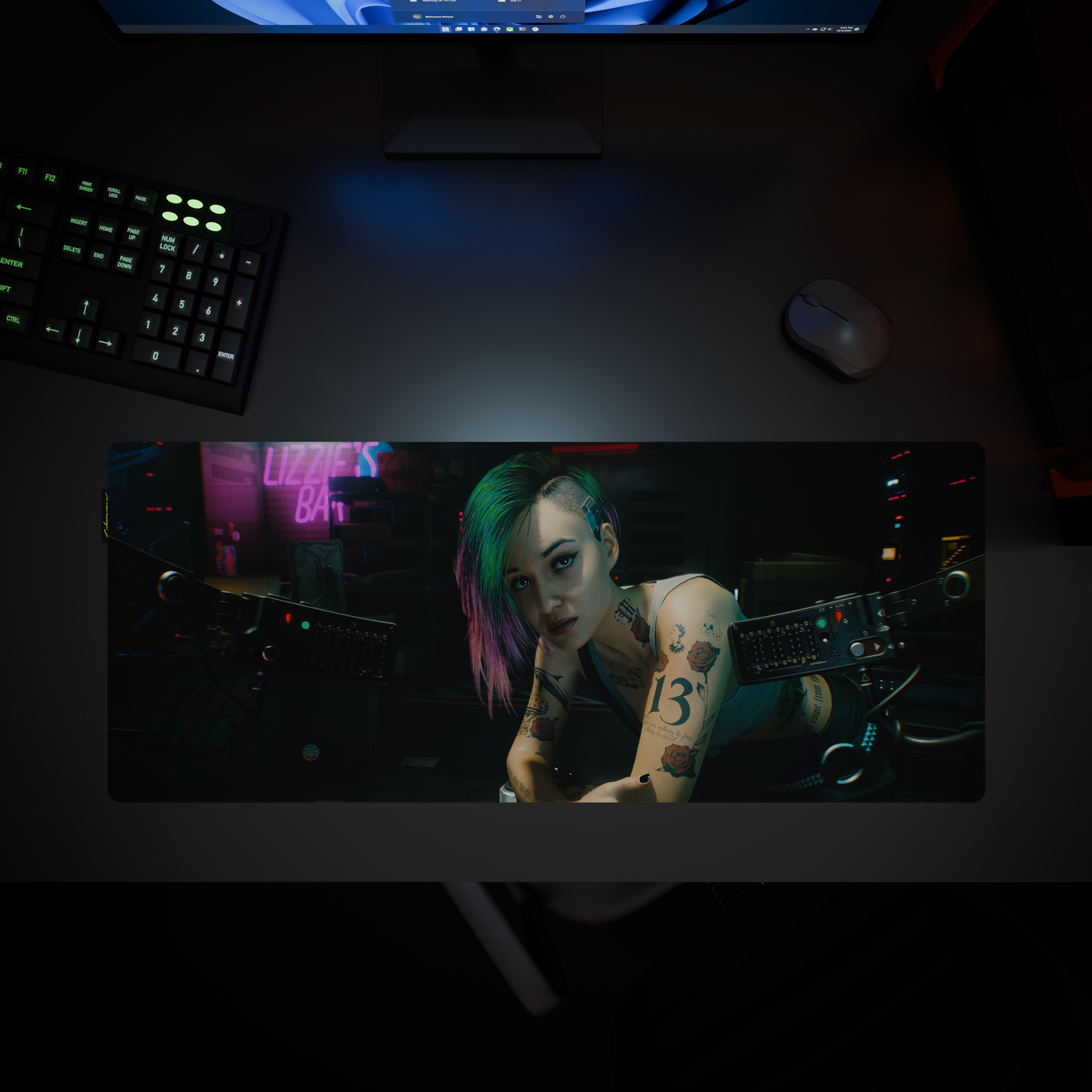 Cyberpunk® 2077 Desk Mat - Judy Alvarez