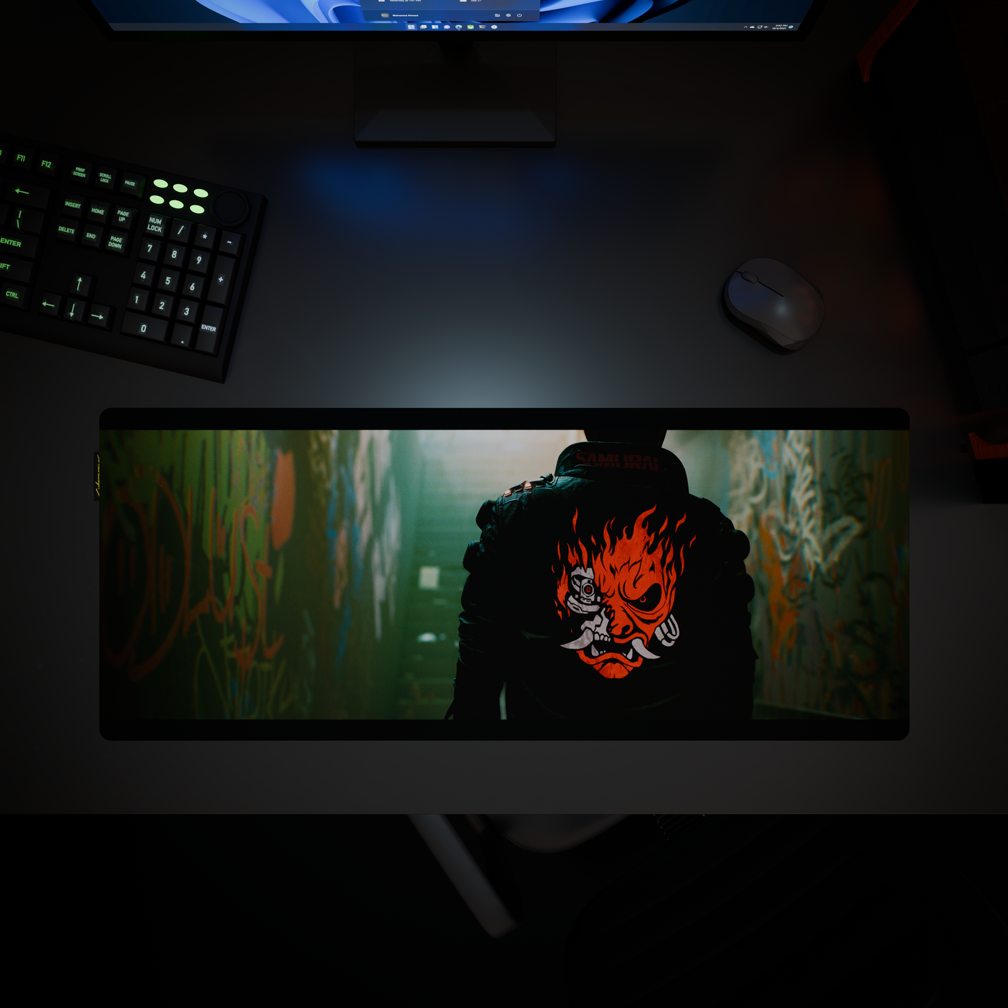 Cyberpunk® 2077 Desk Mat - Johnny Silverhand Samurai Jacket