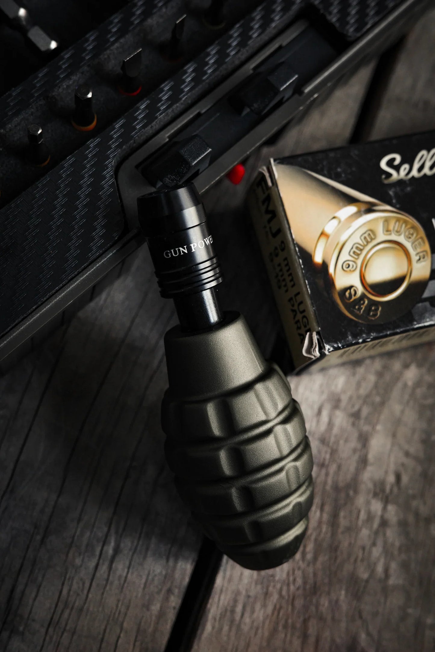 GPT 17-Piece Grenade-Style Airsoft Valve Tool Kit