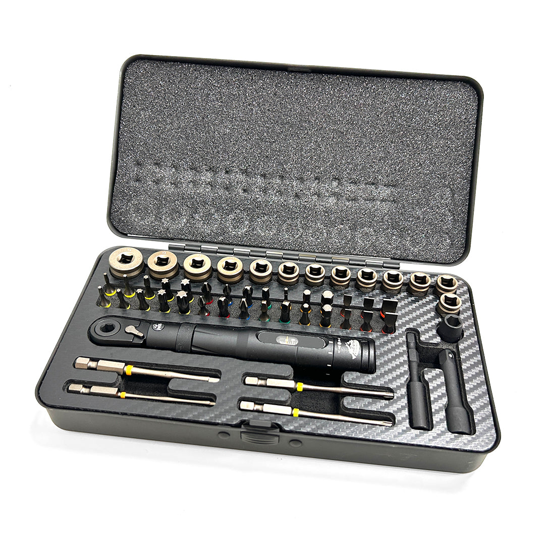 GPT 51-Piece Elite Tactical Torque Set Airsoft Tool kit (Various colours)