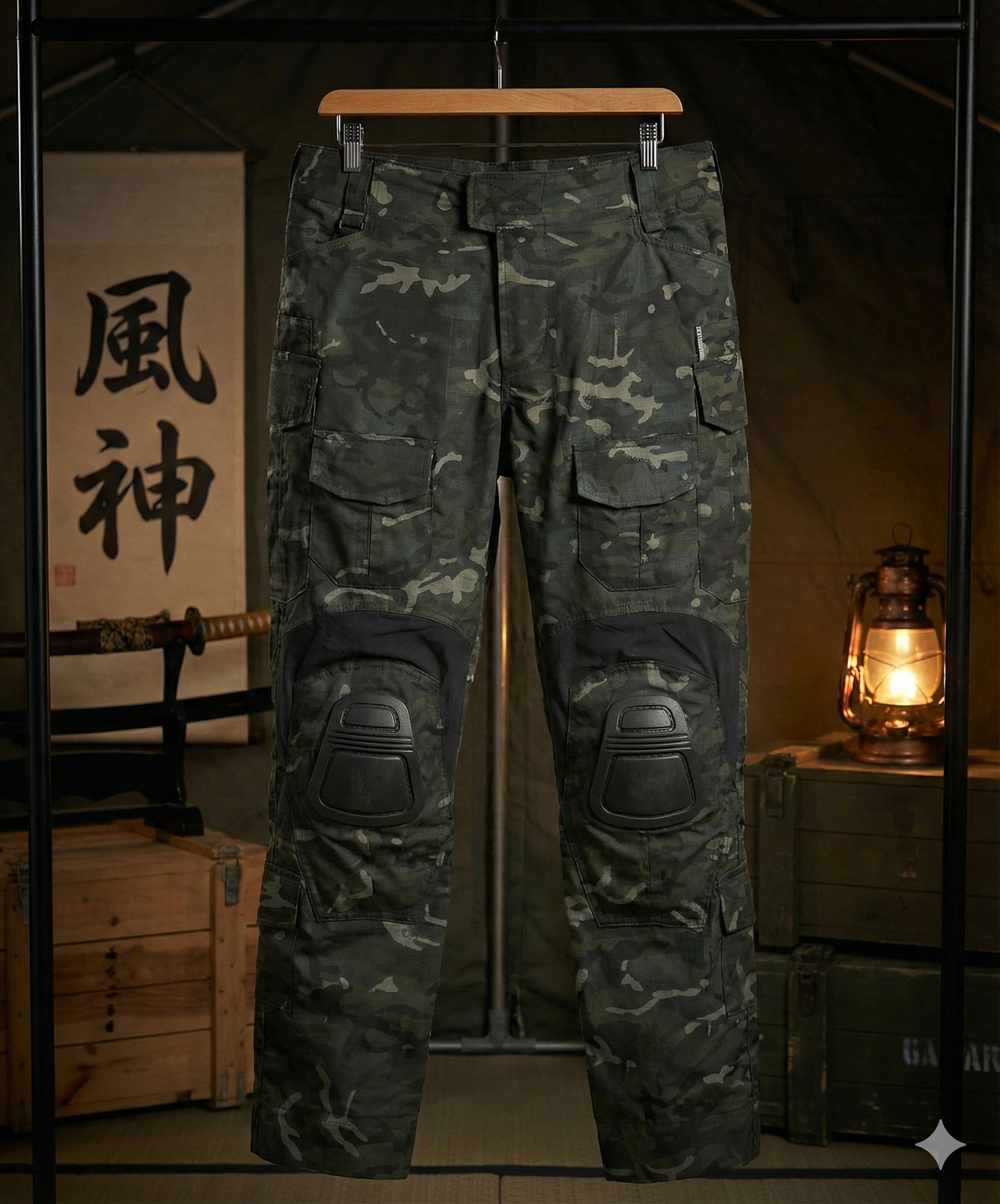 Operator Combat Trousers | Integrated Knee Pads | Ripstop| Custom Team | Gen2
