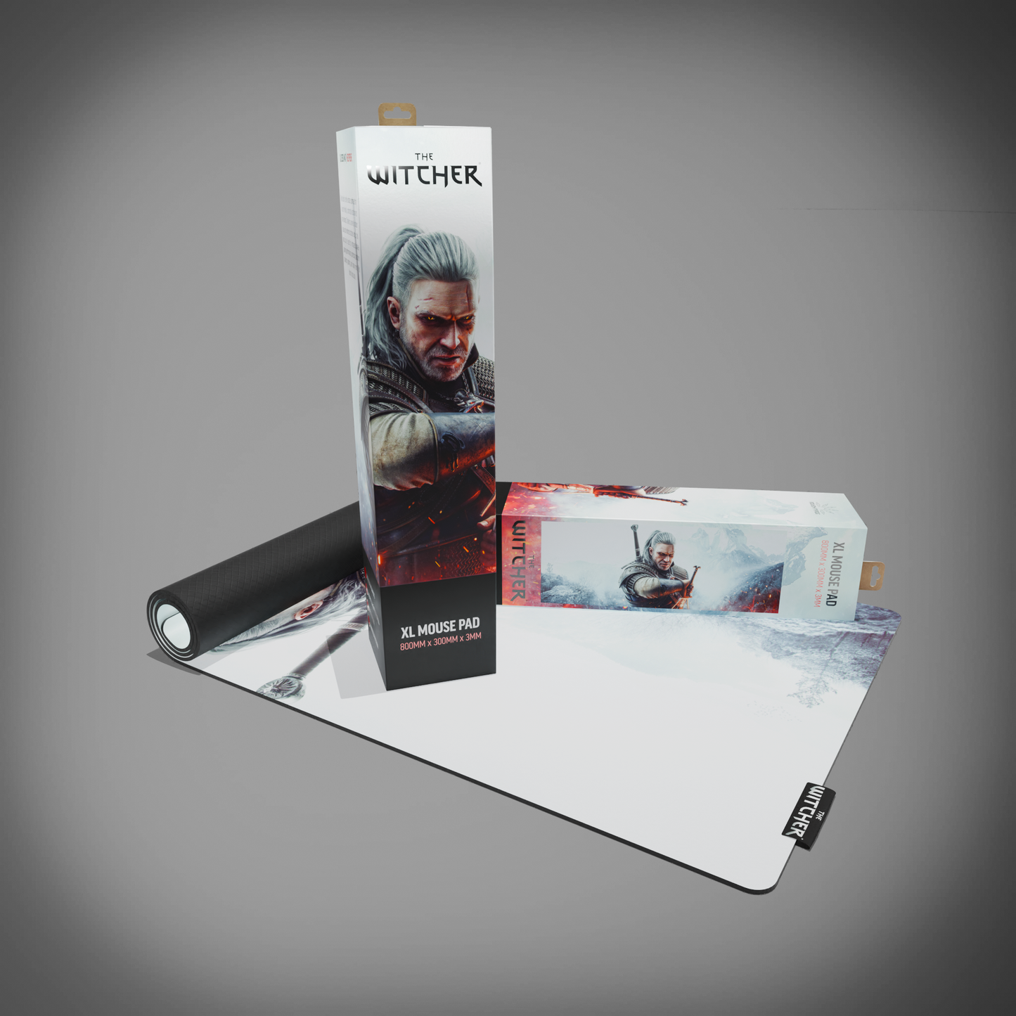 The Witcher™ Desk Mat - Geralt of Rivia Box Art
