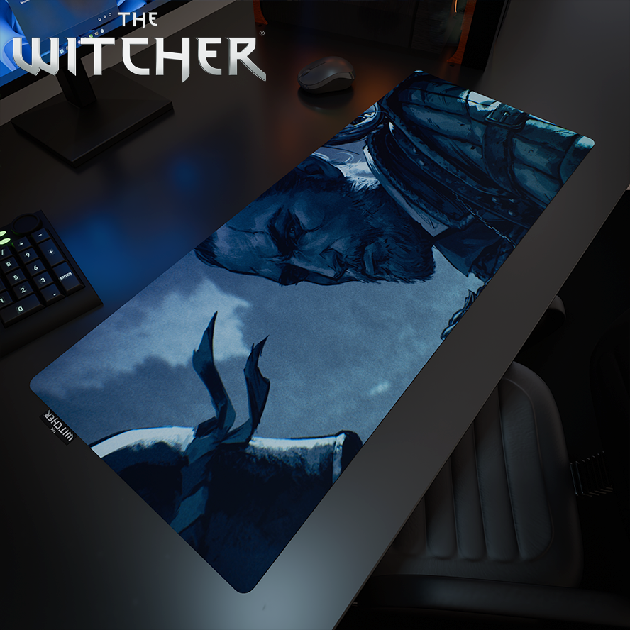 The Witcher™ Desk Mat - Geralt of Rivia