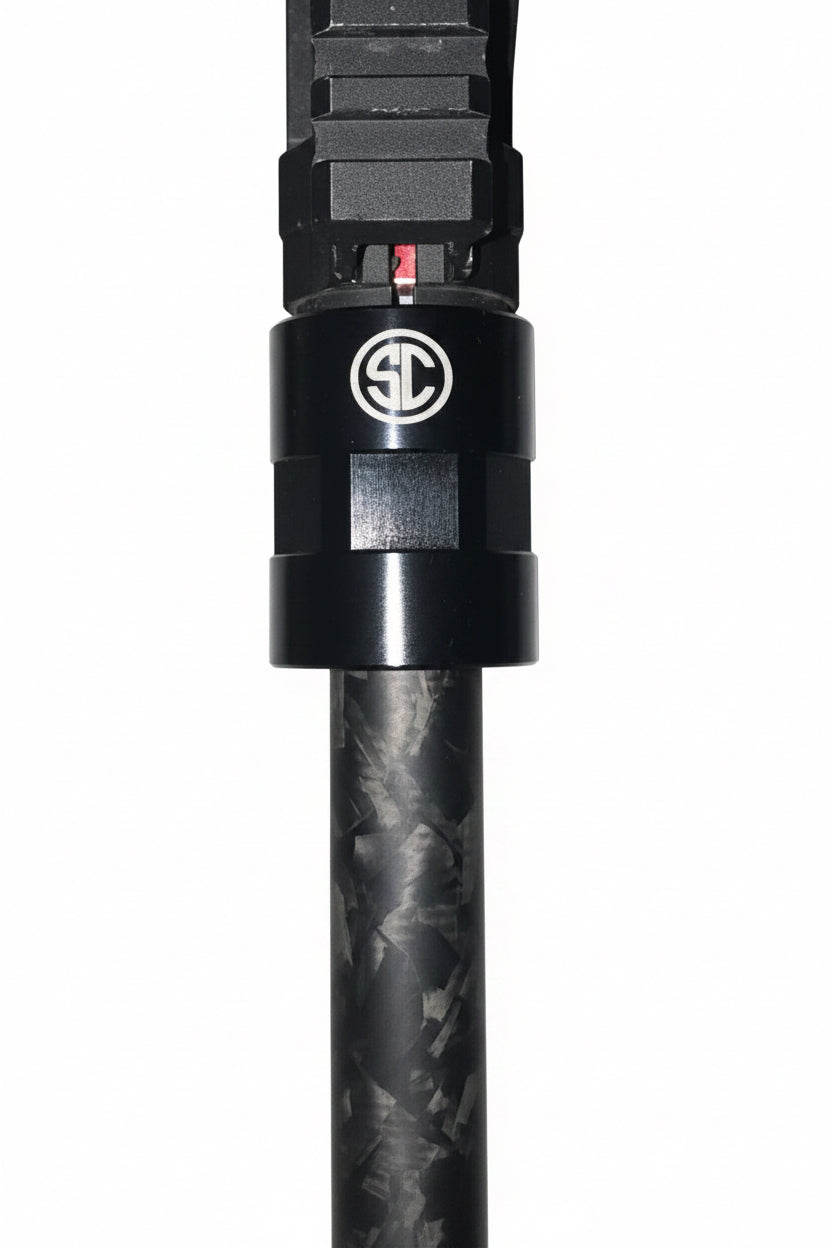 mil spec 7075 barrel nut for carbon hand guard