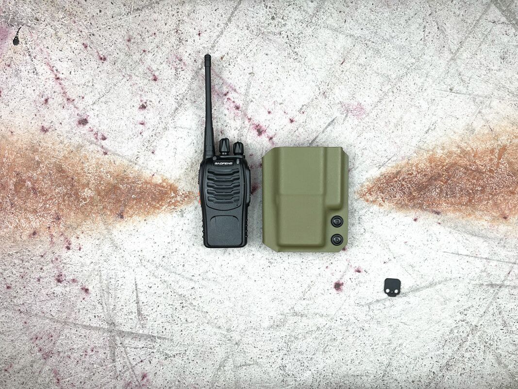 Deadly Customs Baofeng BF-888s Radio Kydex Holster