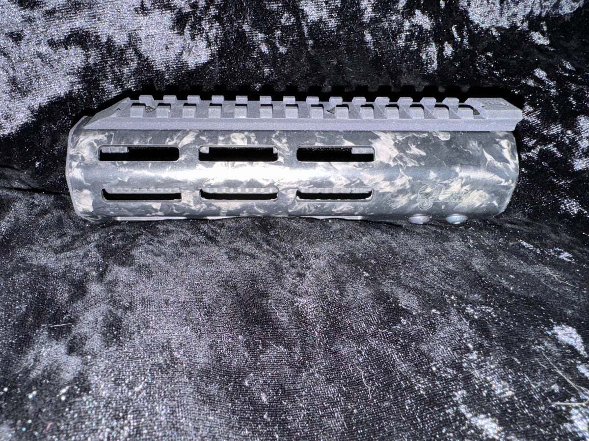 WOLVERINE MTW / HERETIC / AEG AND GBBR 44MM WIDE FORGED CARBON FIBRE / 3K HANDGUARD 7"/10"14"