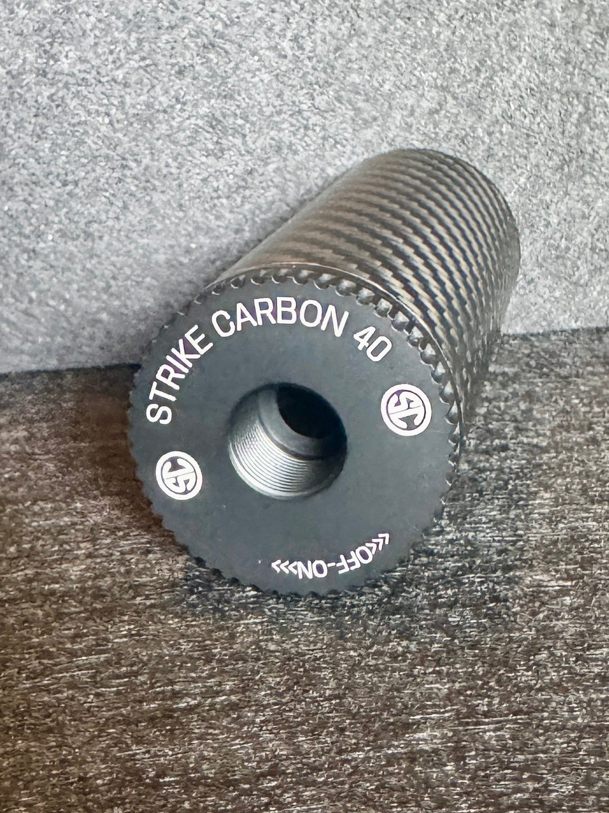 STRIKE CARBON 40MM FORGED AND 3K CARBON SUPPRESSORS 4" AND 6"