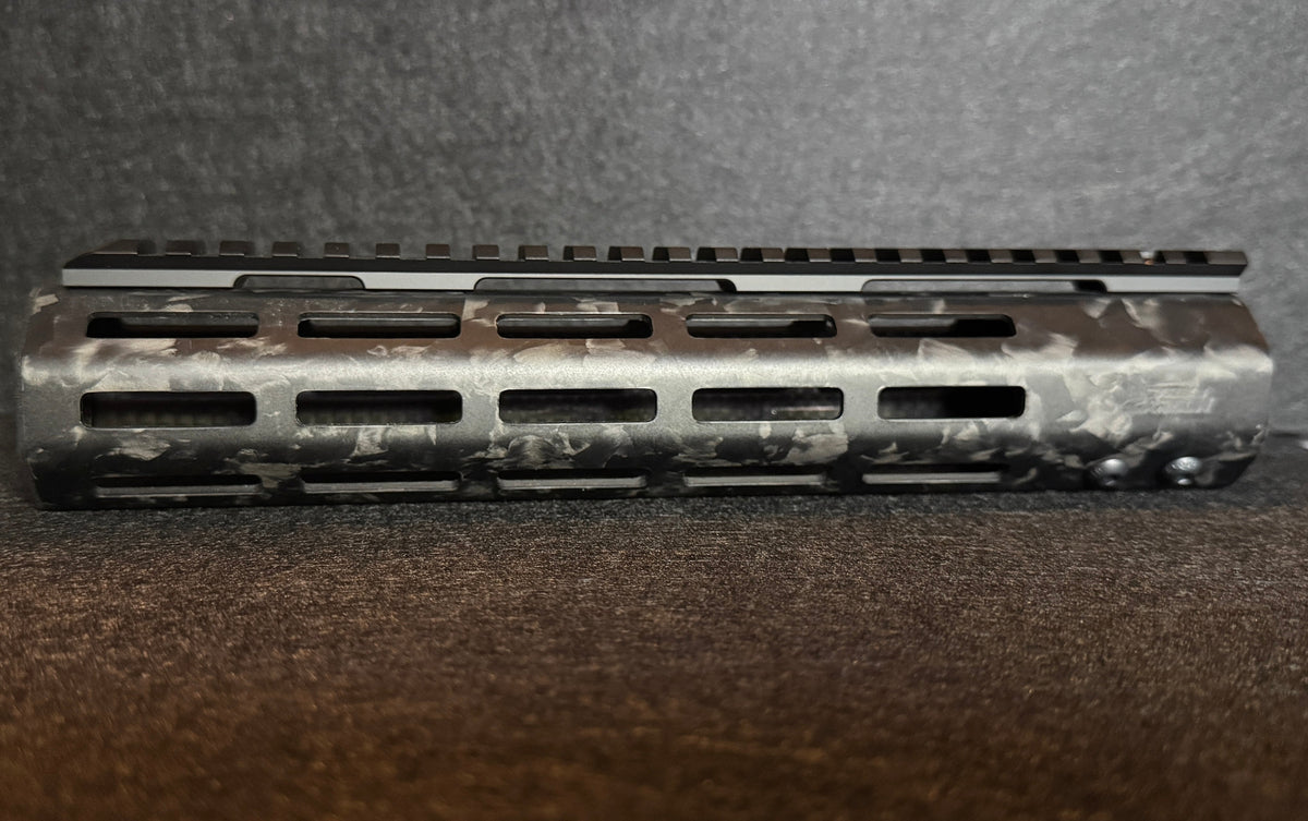 WOLVERINE MTW / HERETIC / AEG AND GBBR 44MM WIDE FORGED CARBON FIBRE / 3K HANDGUARD 7"/10"14"