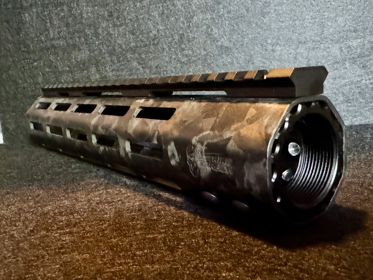 WOLVERINE MTW / HERETIC / AEG AND GBBR 44MM WIDE FORGED CARBON FIBRE / 3K HANDGUARD 7"/10"14"