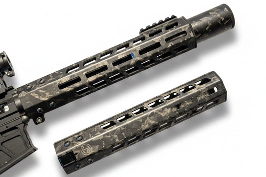 FORGED CARBON FIBRE 10" MTW HAND GUARD