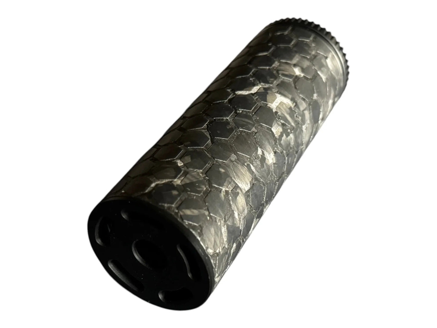 Strike Carbon HEX 40 4" Forged Carbon Airsoft Suppressor