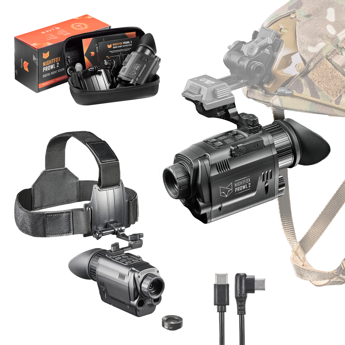 Nightfox Prowl 2 Monocular Night Vision Goggles