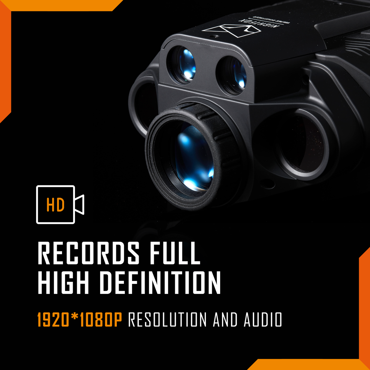 Nightfox Vulpes HD Rangefinder Night Vision Binocular