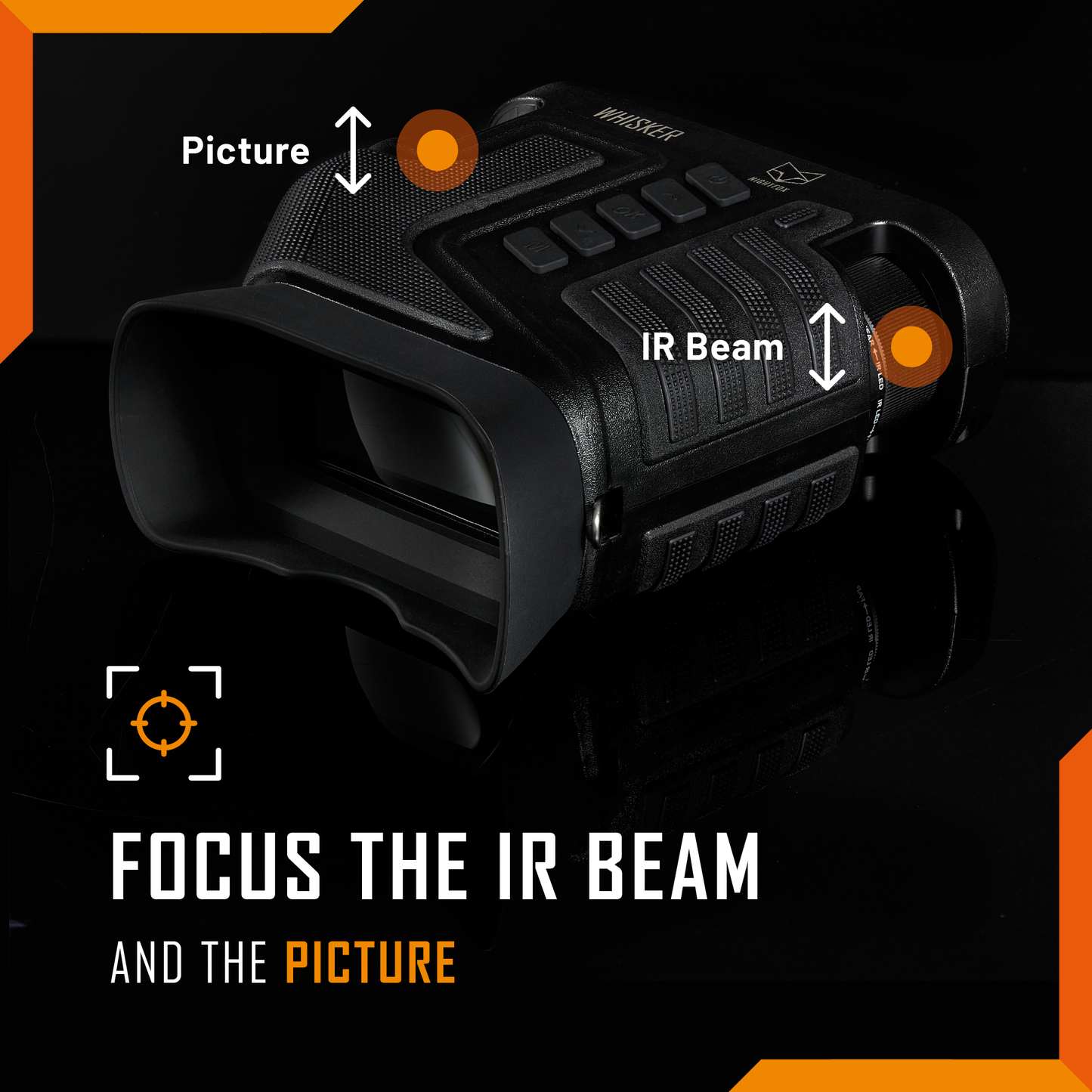 Refurbished Nightfox Whisker Night Vision Binoculars