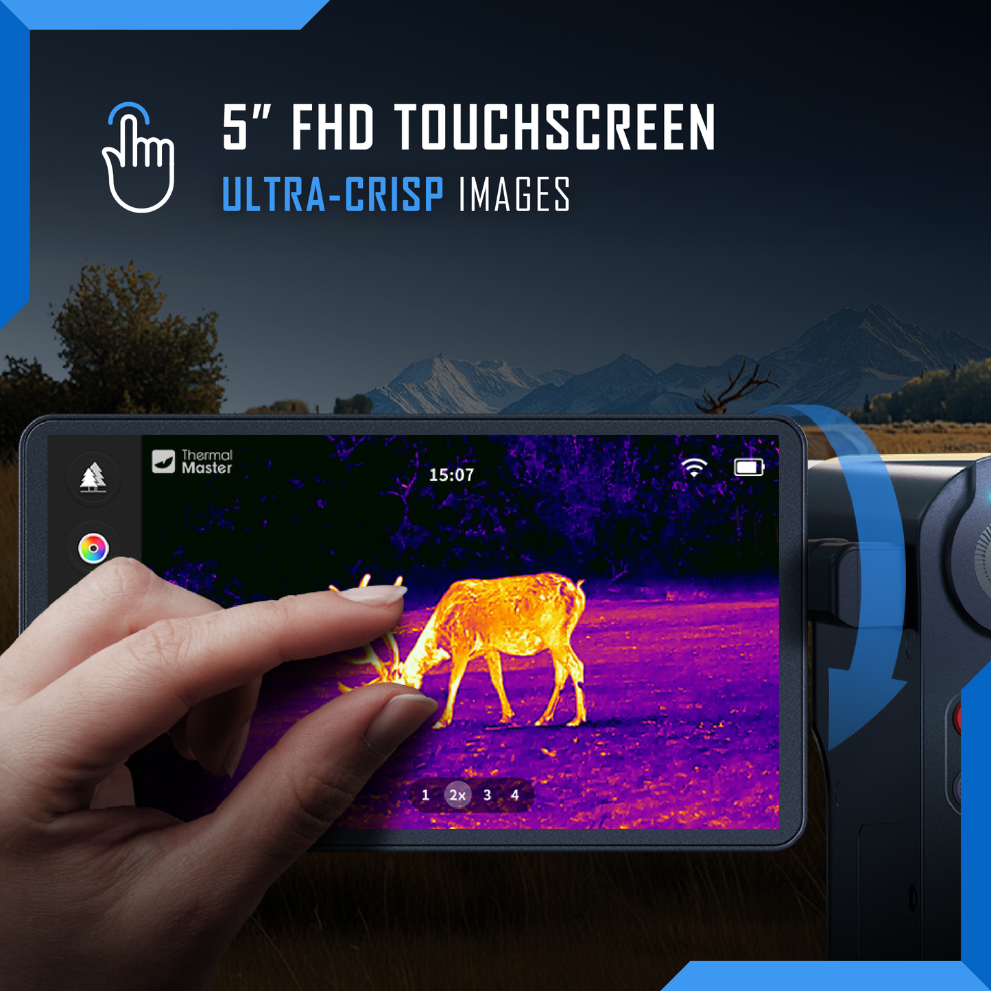 Thermal Master DV2 Thermal Camera Touchscreen