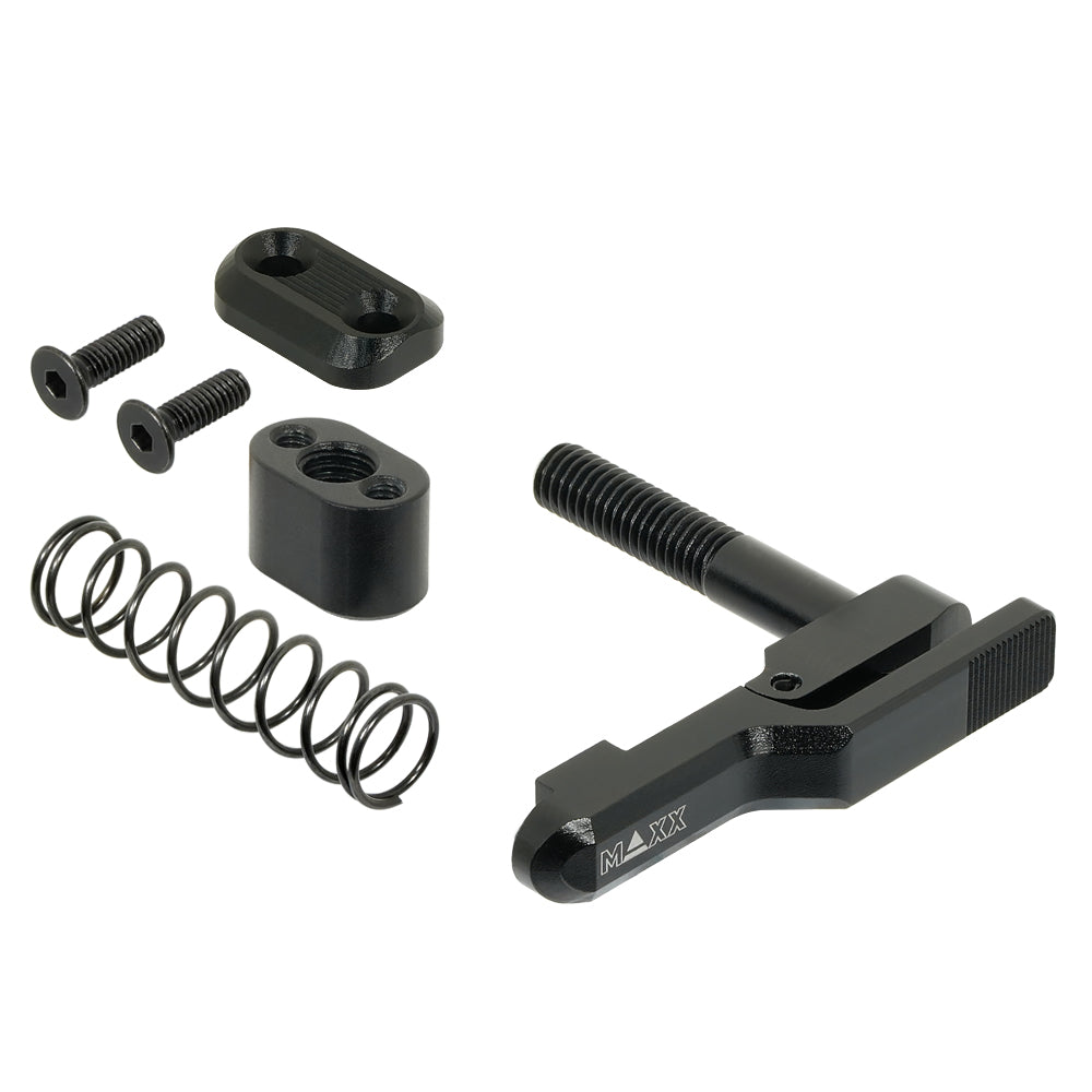 MAXX CNC Aluminium Advanced Magazine Release (Style C) (Black) (for MTW M4)